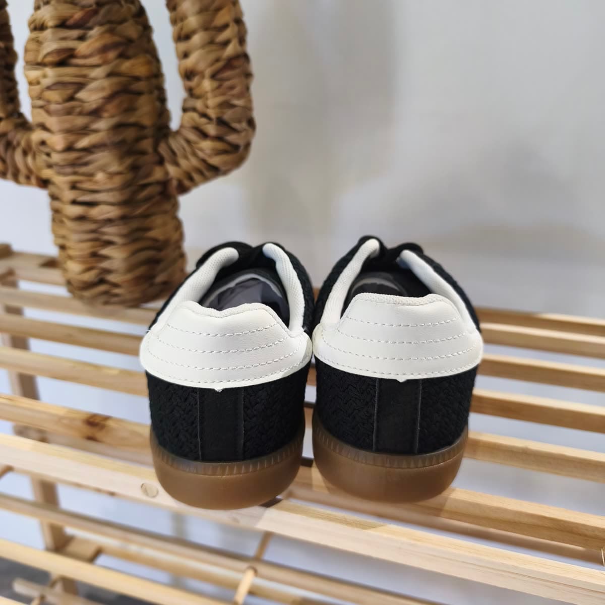 Baskets à bandes Noir — vue 4