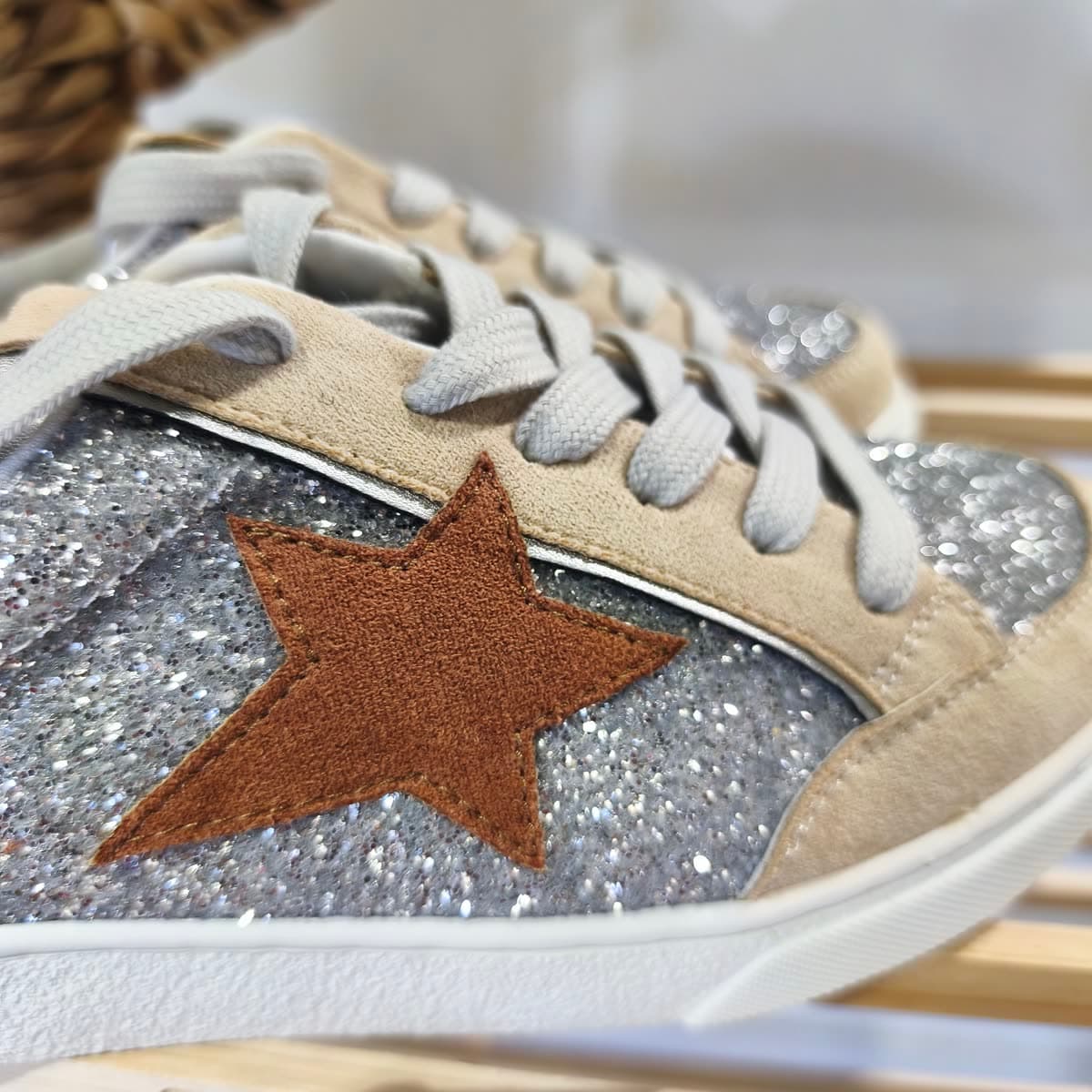 Baskets paillettes Étoile — vue 4