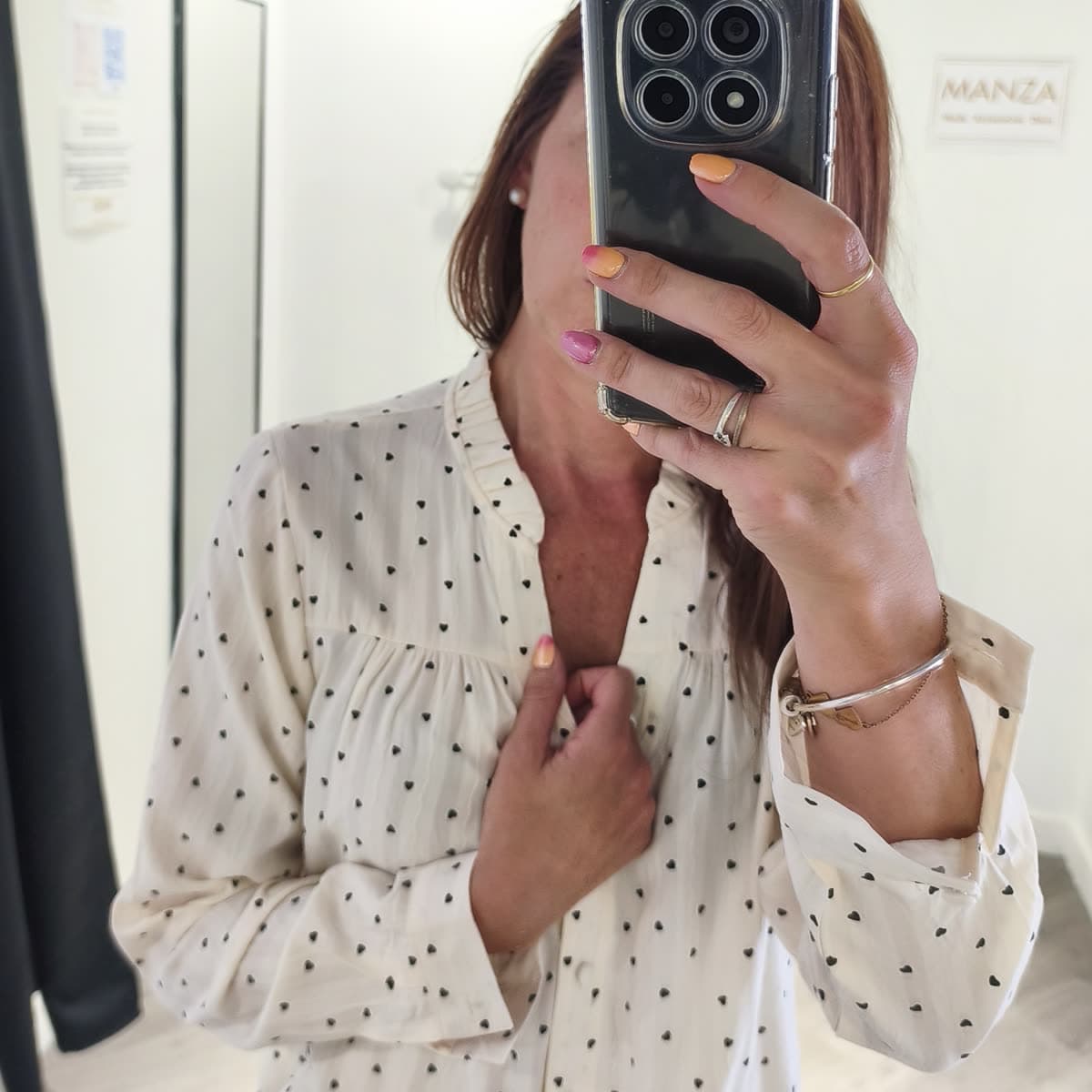 Blouse à cœurs — vue 3