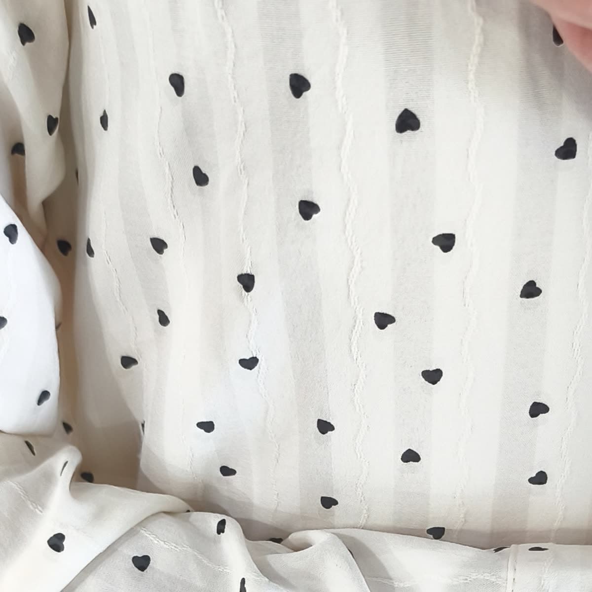 Blouse à cœurs — vue 4