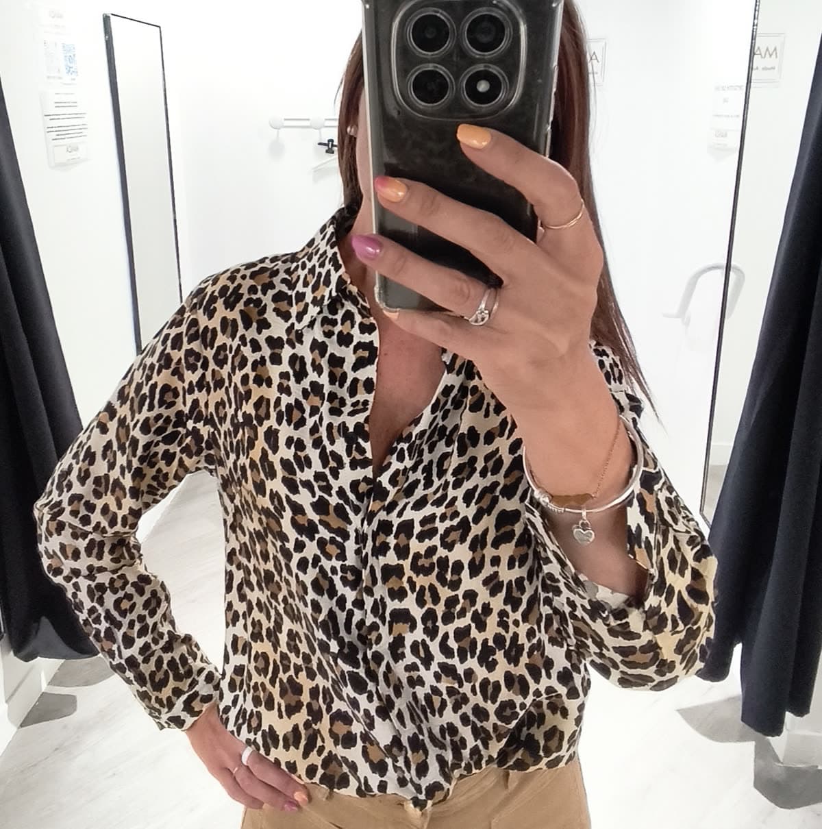 Chemise léopard