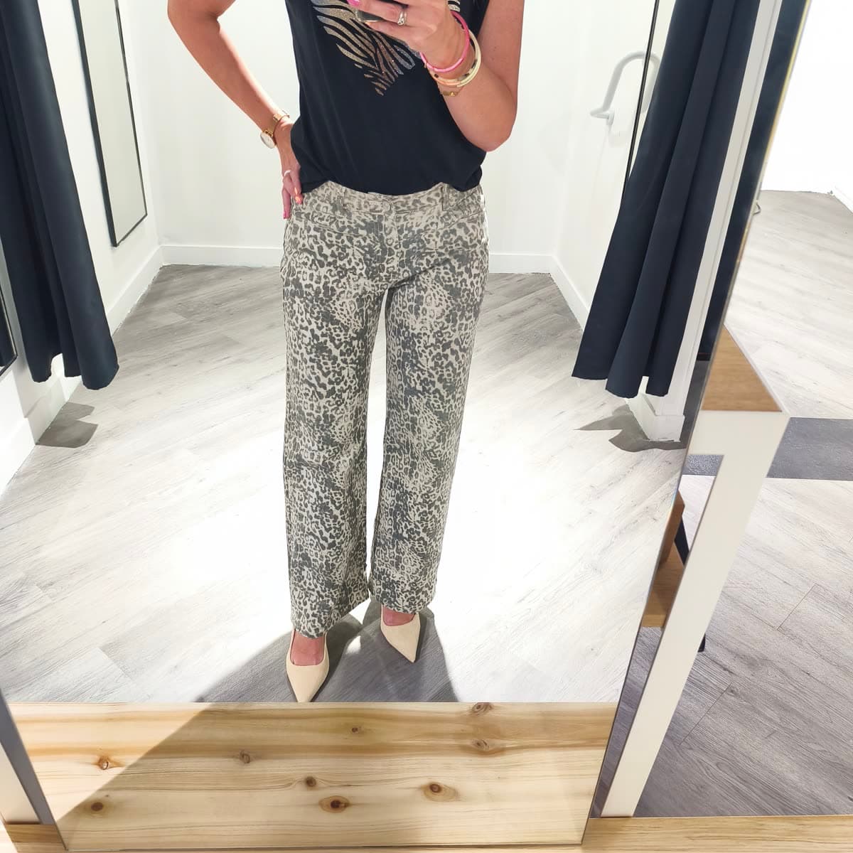 Pantalon léopard