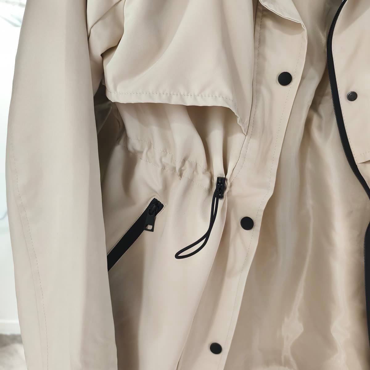 Parka à capuche Beige — vue 4