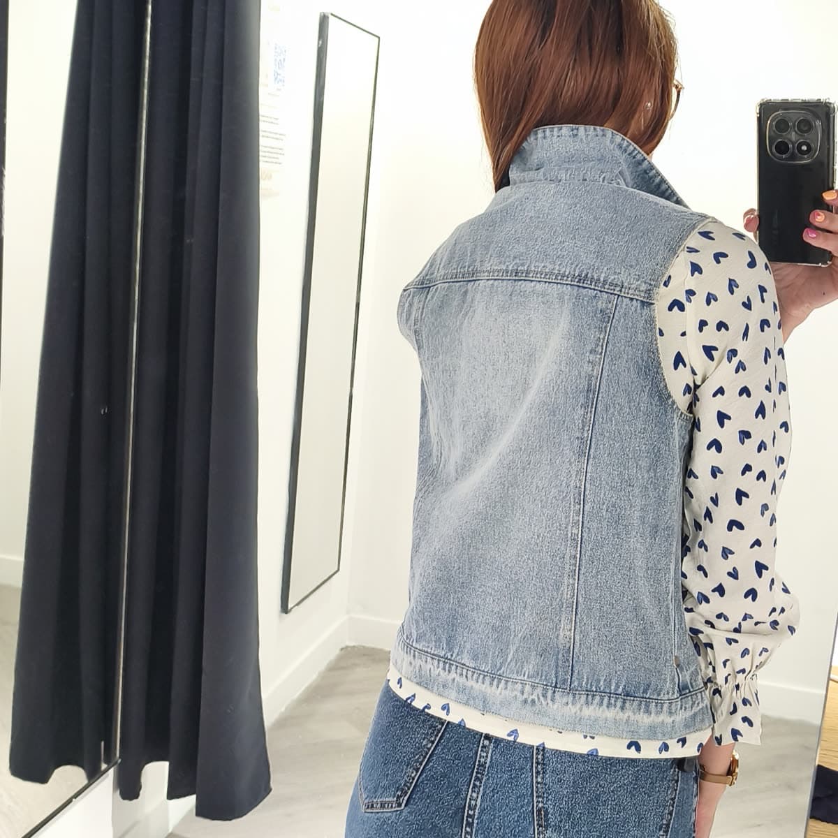 Veste en jean — vue 3