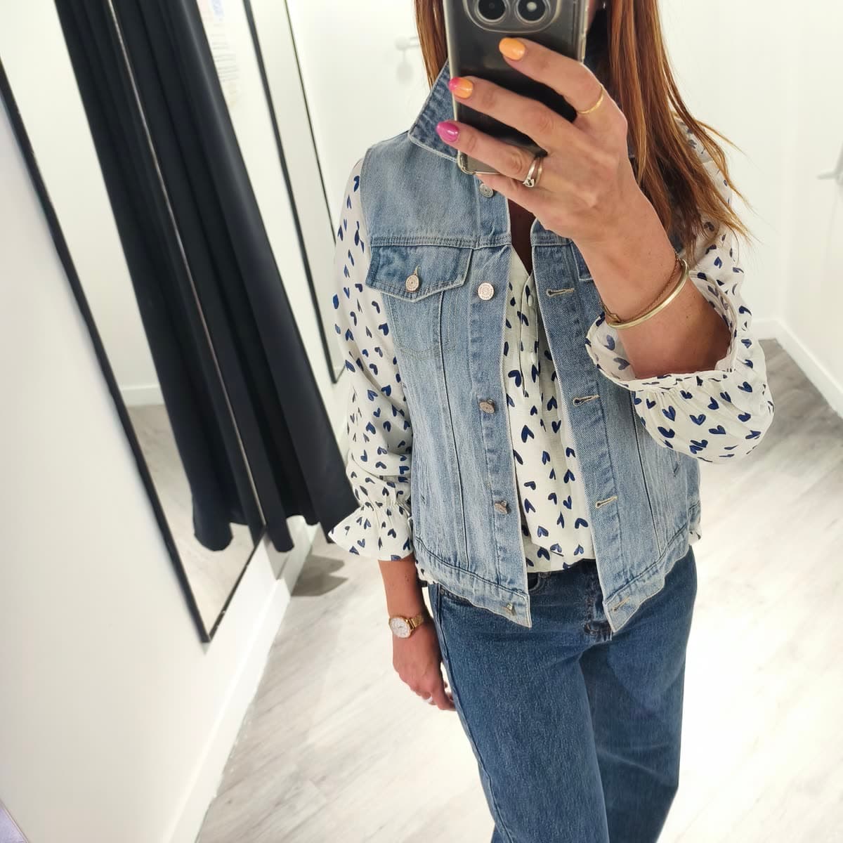 Veste en jean — vue 4