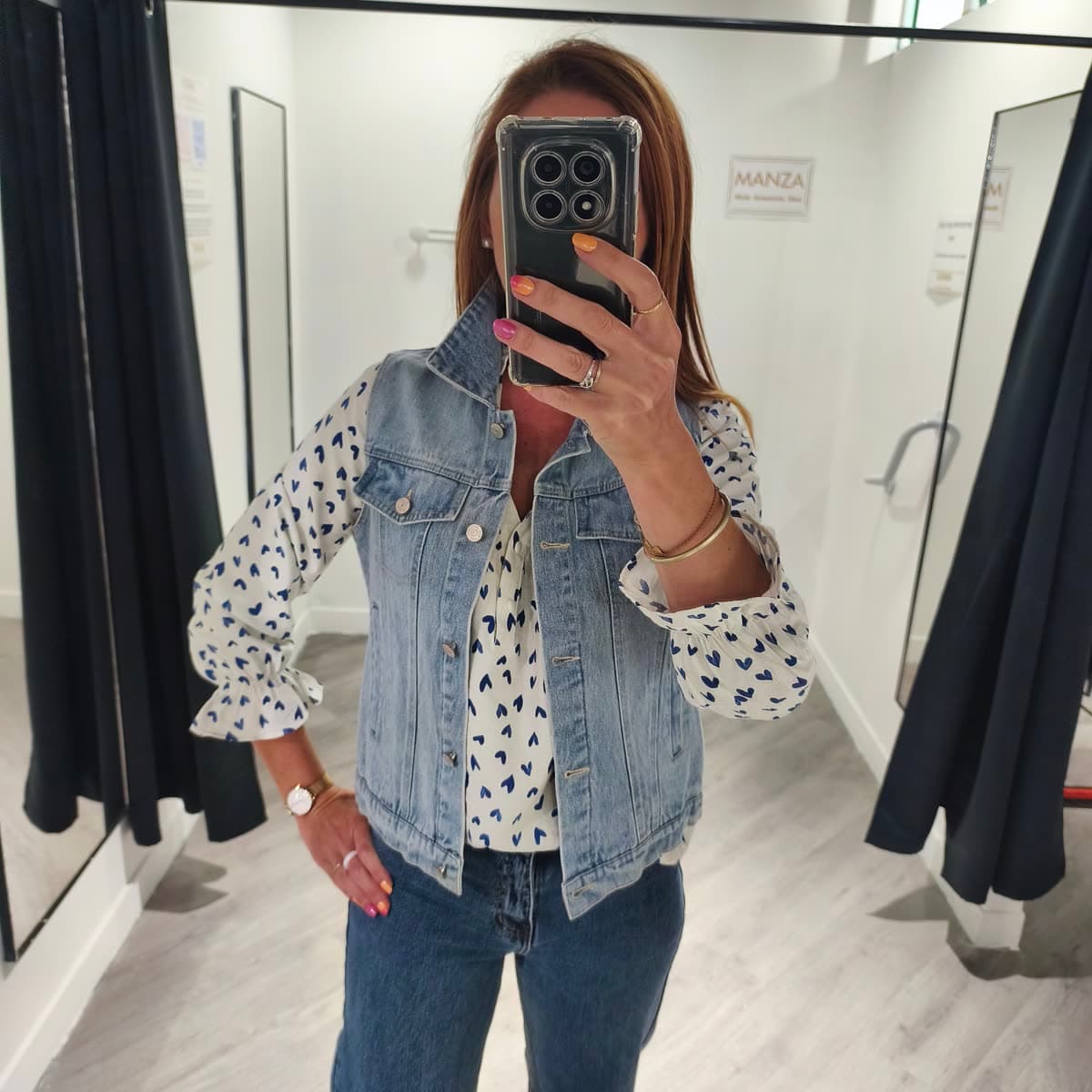 Veste en jean