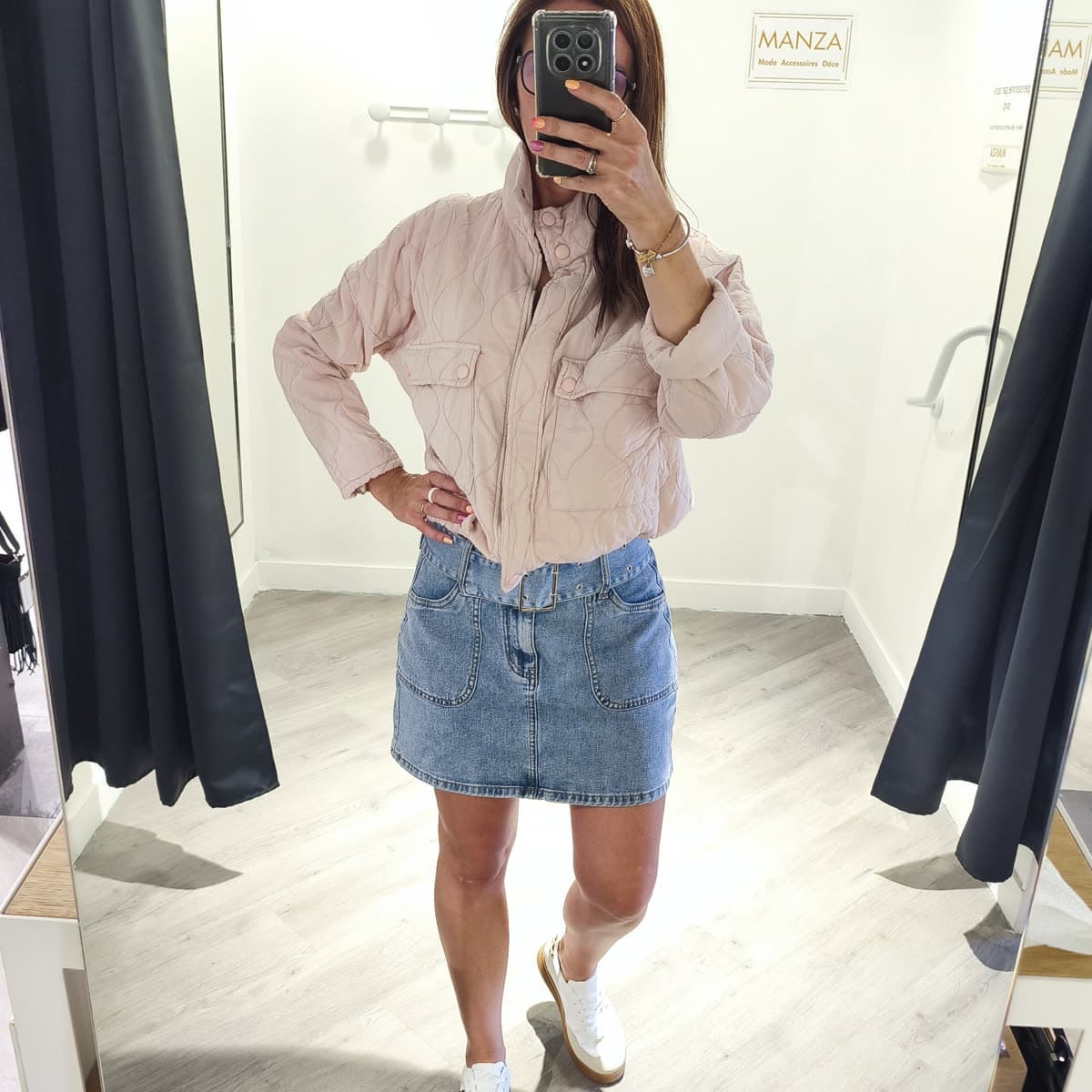 Veste Rose poudré